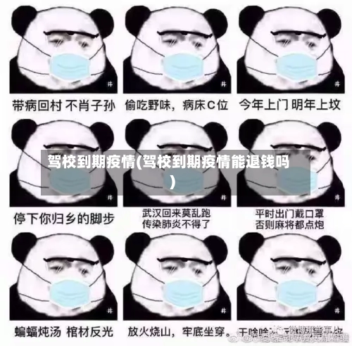 驾校到期疫情(驾校到期疫情能退钱吗)-第1张图片