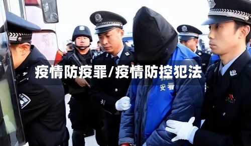 疫情防疫罪/疫情防控犯法