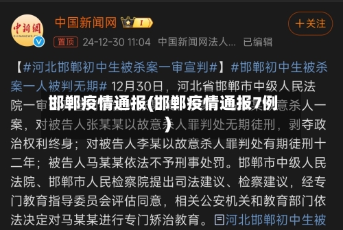 邯郸疫情通报(邯郸疫情通报7例)-第3张图片