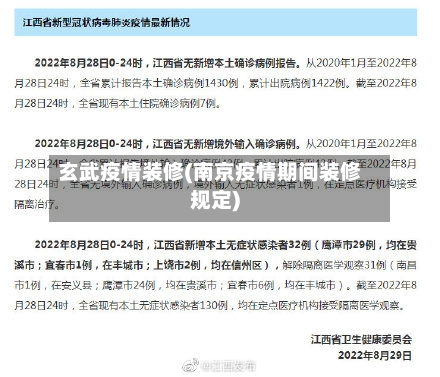 玄武疫情装修(南京疫情期间装修规定)-第1张图片