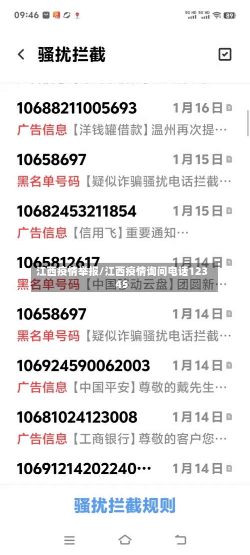 江西疫情举报/江西疫情询问电话12345