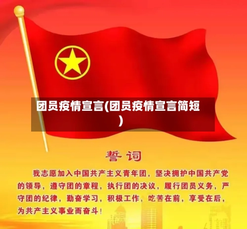 团员疫情宣言(团员疫情宣言简短)-第1张图片