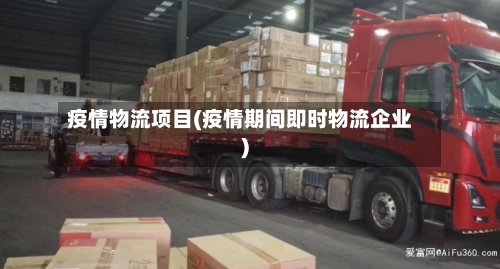 疫情物流项目(疫情期间即时物流企业)-第1张图片