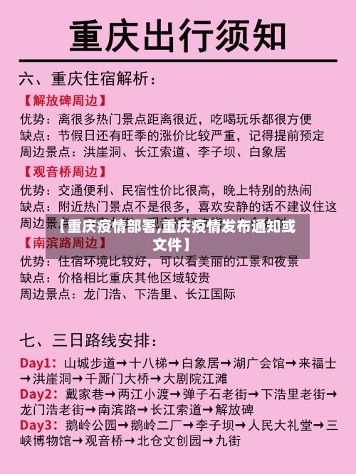 【重庆疫情部署,重庆疫情发布通知或文件】-第1张图片