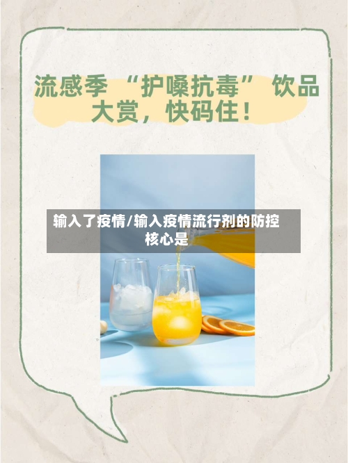 输入了疫情/输入疫情流行剂的防控核心是