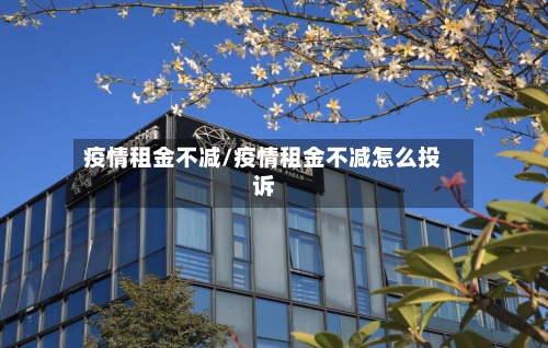 疫情租金不减/疫情租金不减怎么投诉-第2张图片