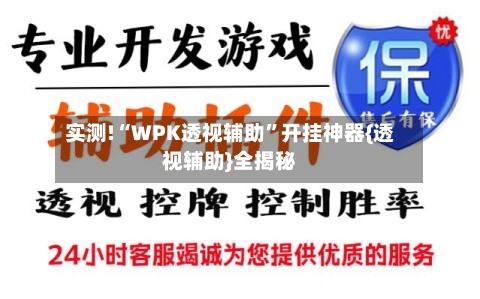 实测!“WPK透视辅助”开挂神器{透视辅助}全揭秘