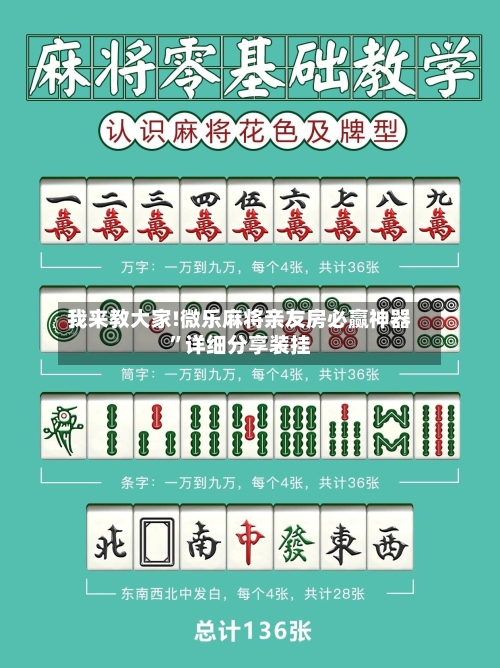 我来教大家!微乐麻将亲友房必赢神器”详细分享装挂