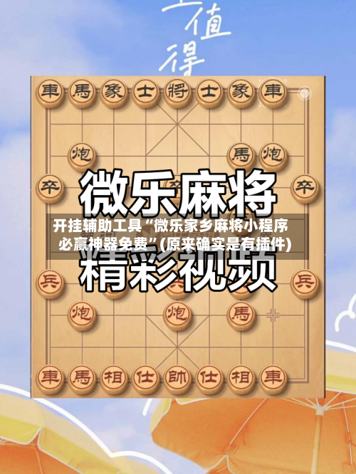 开挂辅助工具“微乐家乡麻将小程序必赢神器免费”(原来确实是有插件)-第2张图片