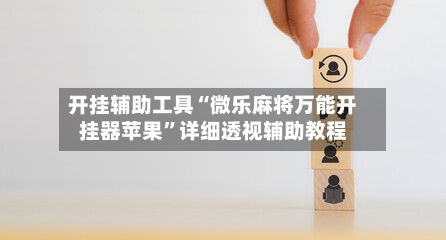开挂辅助工具“微乐麻将万能开挂器苹果”详细透视辅助教程-第3张图片