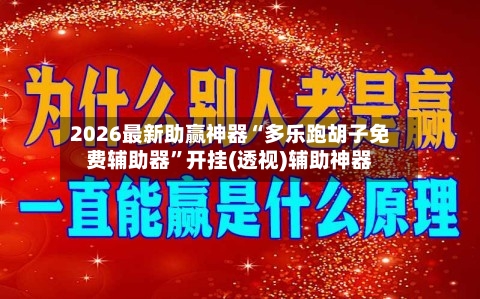 2026最新助赢神器“多乐跑胡子免费辅助器”开挂(透视)辅助神器-第3张图片
