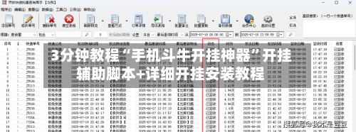3分钟教程“手机斗牛开挂神器”开挂辅助脚本+详细开挂安装教程-第2张图片