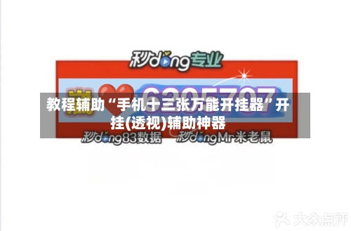 教程辅助“手机十三张万能开挂器”开挂(透视)辅助神器-第2张图片