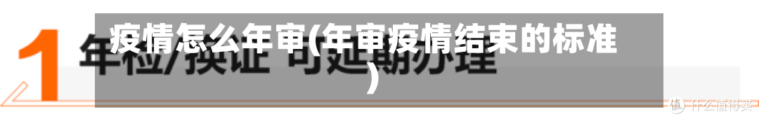 疫情怎么年审(年审疫情结束的标准)-第1张图片
