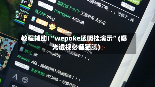教程辅助!“wepoke透明挂演示”(曝光透视必备猫腻)-第3张图片