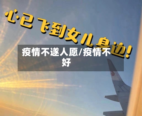 疫情不遂人愿/疫情不好-第2张图片