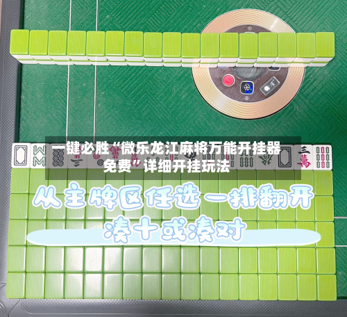 一键必胜“微乐龙江麻将万能开挂器免费	”详细开挂玩法-第2张图片