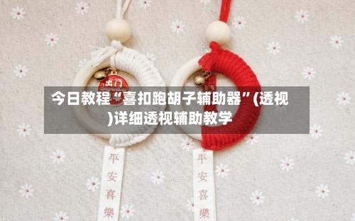 今日教程“喜扣跑胡子辅助器”(透视)详细透视辅助教学