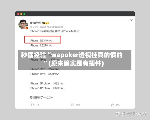 秒懂经验“wepoker透视挂真的假的”(原来确实是有插件)-第2张图片
