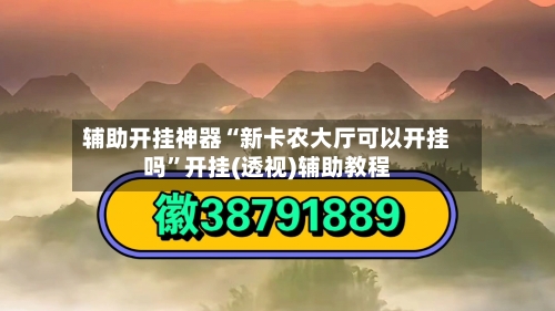 辅助开挂神器“新卡农大厅可以开挂吗”开挂(透视)辅助教程-第2张图片