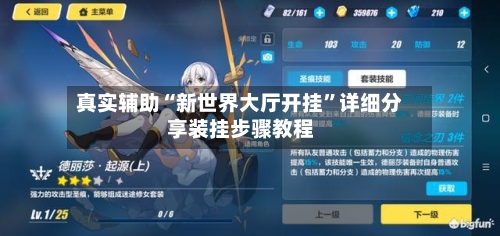 真实辅助“新世界大厅开挂”详细分享装挂步骤教程