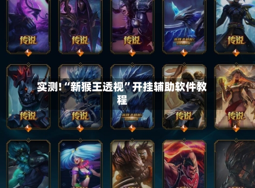 实测!“新猴王透视”开挂辅助软件教程