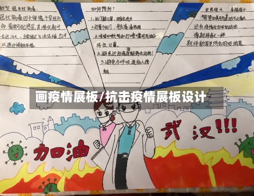 画疫情展板/抗击疫情展板设计