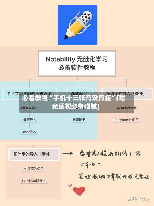 必看教程“手机十三张有没有挂”(曝光透视必备猫腻)