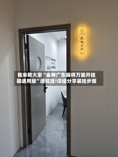 我来教大家“雀神广东麻将万能开挂器通用版”透视挂!详细分享装挂步骤-第1张图片