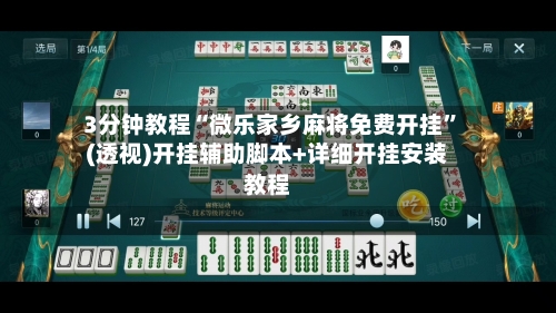 3分钟教程“微乐家乡麻将免费开挂	”(透视)开挂辅助脚本+详细开挂安装教程-第2张图片