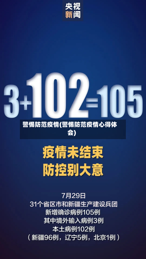 警惕防范疫情(警惕防范疫情心得体会)