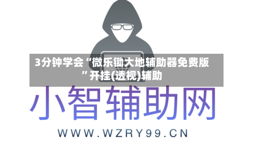 3分钟学会“微乐锄大地辅助器免费版”开挂(透视)辅助