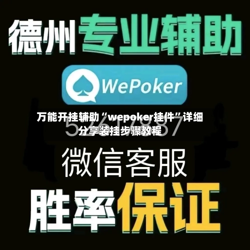 万能开挂辅助“wepoker挂件”详细分享装挂步骤教程-第1张图片