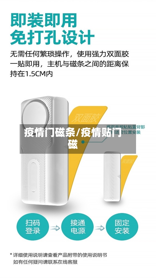 疫情门磁条/疫情贴门磁-第3张图片