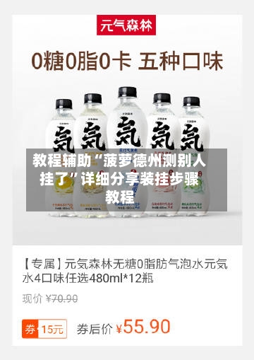 教程辅助“菠萝德州测别人挂了”详细分享装挂步骤教程