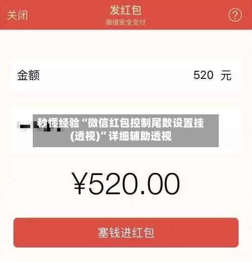 秒懂经验“微信红包控制尾数设置挂(透视)”详细辅助透视-第1张图片