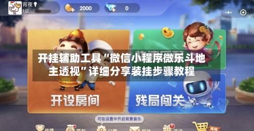 开挂辅助工具“微信小程序微乐斗地主透视	”详细分享装挂步骤教程-第3张图片