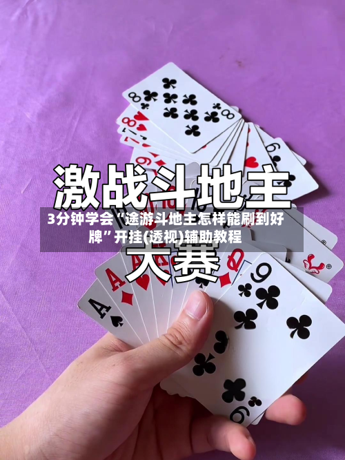 3分钟学会“途游斗地主怎样能刷到好牌”开挂(透视)辅助教程-第3张图片