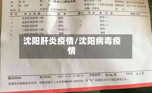 沈阳肝炎疫情/沈阳病毒疫情-第1张图片