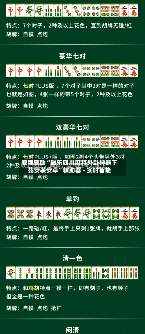 教程辅助“微乐四川麻将外卦神器下载安装安卓”辅助器 - 实时智能-第2张图片
