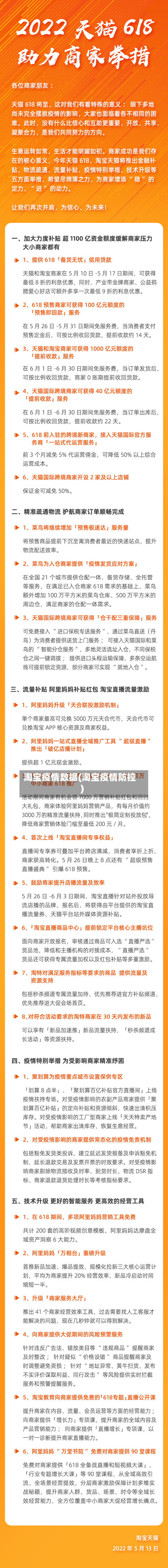 淘宝疫情数据(淘宝疫情防控)