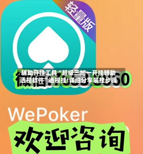 辅助开挂工具“超级三加一开挂辅助透视软件”透视挂!详细分享装挂步骤-第1张图片