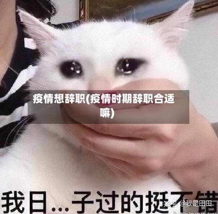 疫情想辞职(疫情时期辞职合适嘛)