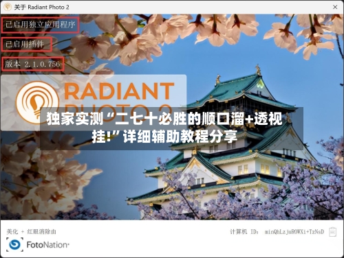 独家实测“二七十必胜的顺口溜+透视挂!”详细辅助教程分享