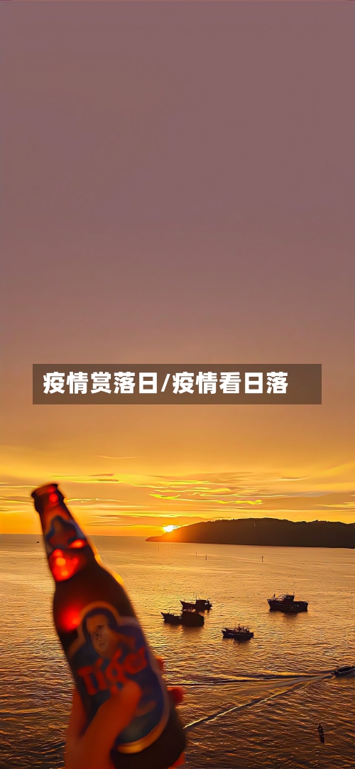 疫情赏落日/疫情看日落