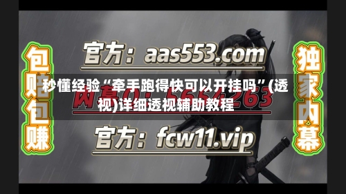 秒懂经验“牵手跑得快可以开挂吗”(透视)详细透视辅助教程-第1张图片