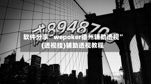 软件分享“wepoker德州辅助透视	”(透视挂)辅助透视教程-第2张图片