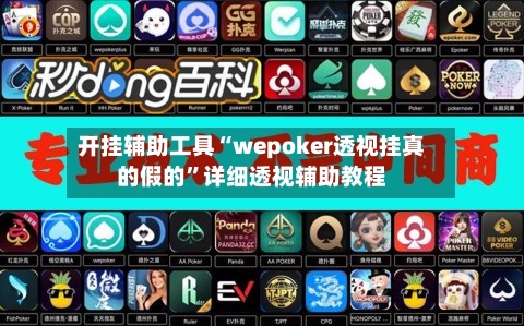 开挂辅助工具“wepoker透视挂真的假的”详细透视辅助教程