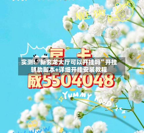 实测!“新玄龙大厅可以开挂吗”开挂辅助脚本+详细开挂安装教程-第2张图片