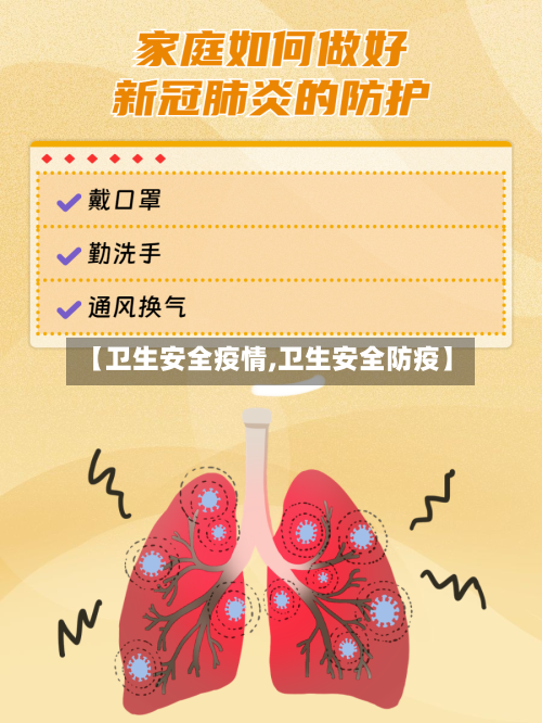 【卫生安全疫情,卫生安全防疫】